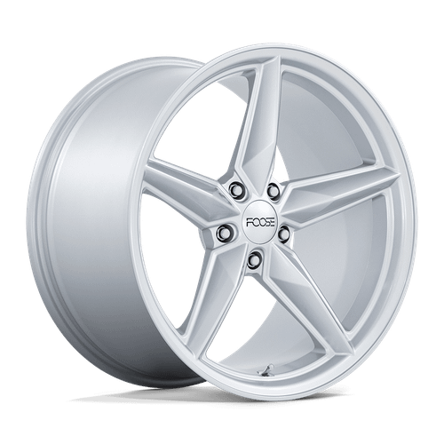 Foose 1PC F174 CF8 5X120 20X11 +43 GLOSS SILVER
