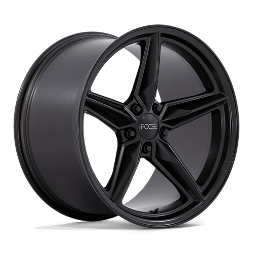 Foose 1PC F175 CF8 5X114.3 19X9.5 +30 MATTE BLACK