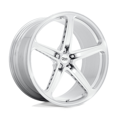 OHM AMP 5X120 22X10.5 +30 SILVER MACHINED