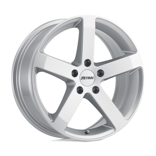 Petrol P3B 5X100 15X6.5 +38 GLOSS SILVER