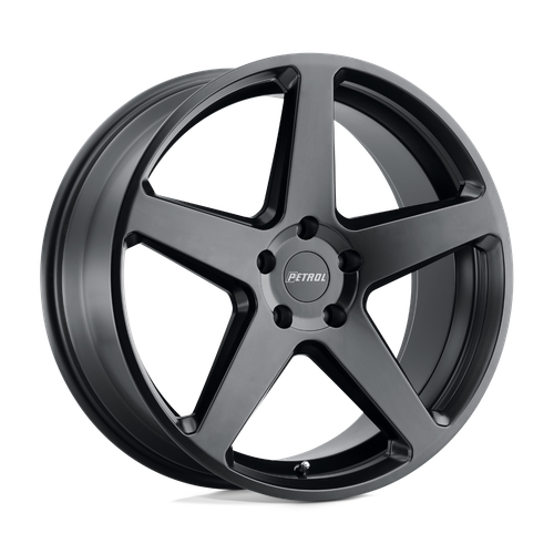 Petrol P2C 5X114.3 16X7 +40 SEMI GLOSS BLACK