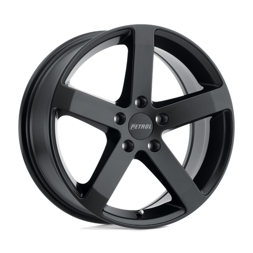 Petrol P3B 5X115 17X7 +38 MATTE BLACK wheel for 1993 Cadillac Deville