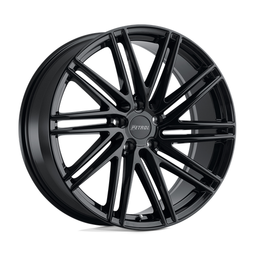 Petrol P1C 5X114.3 17X8 +40 GLOSS BLACK