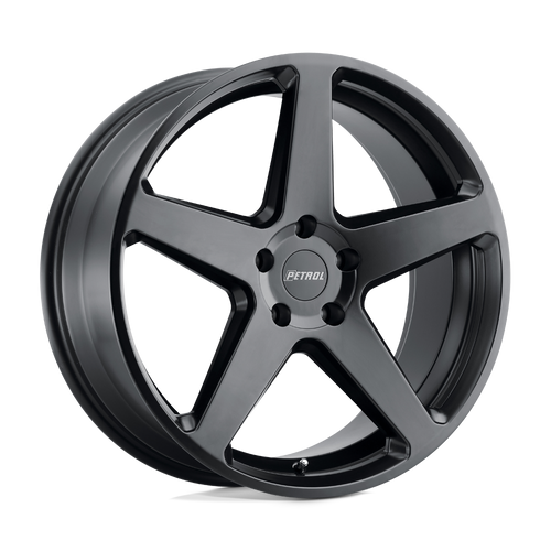 Petrol P2C 5X112 17X8 +40 SEMI GLOSS BLACK