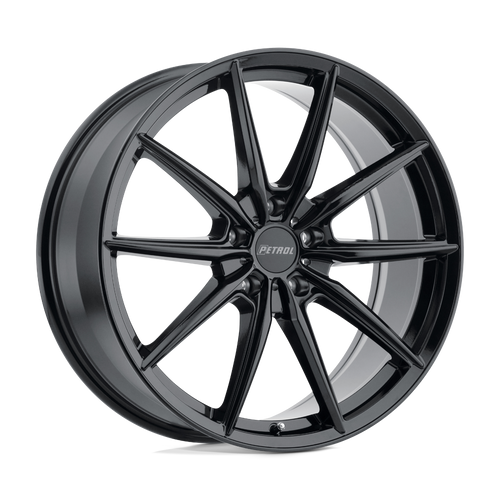Petrol P4B 5X110 17X8 +40 GLOSS BLACK
