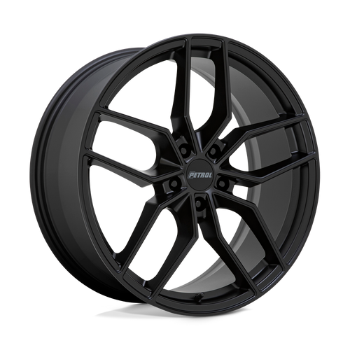 Petrol P5C 5X112 19X8 +40 MATTE BLACK wheel for 2014 Audi S7