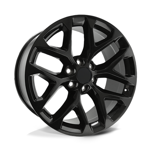 Performance Replicas PR177 6X139.7 22X9 +24 GLOSS BLACK wheel for 1997 Gmc C2500