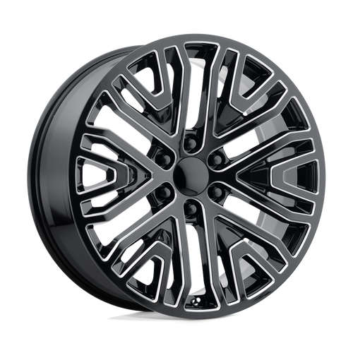 Performance Replicas PR197 6X139.7 24X10 +31 GLOSS BLACK MILLED