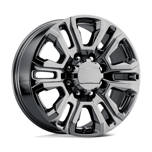 Performance Replicas PR207 8X180 20X8.5 +47 BLACK CHROME