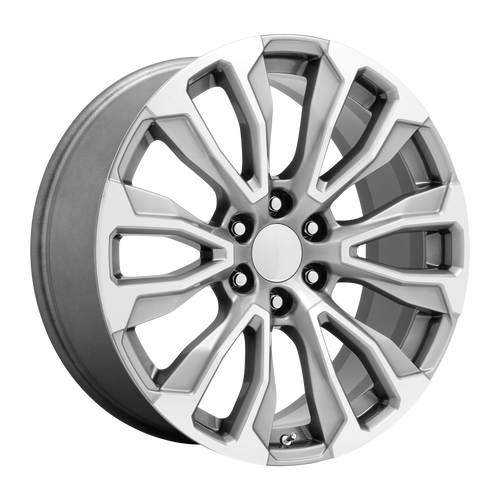 Performance Replicas PR211 6X139.7 24X10 +31 SILVER MACHINED FACE