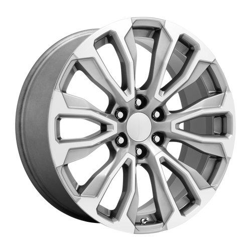 Performance Replicas PR211 6X139.7 26X10 +31 SILVER MACHINED FACE