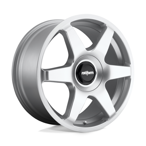 Rotiform 1PC R114 SIX 5X100/5X112 18X8.5 +45 GLOSS SILVER