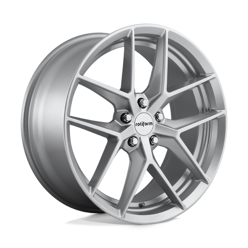 Rotiform 1PC R133 FLG 5X108 18X8.5 +45 GLOSS SILVER