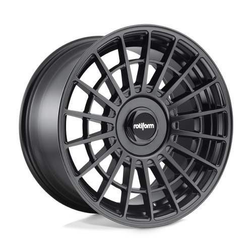 Rotiform 1PC R142 LAS-R 5X108/5X120 19X8.5 +45 MATTE BLACK wheel for 2018 Ford Focus