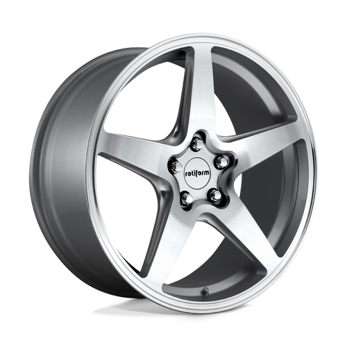 Rotiform 1PC R147 WGR 5X120 19X9.5 +40 GLOSS SILVER