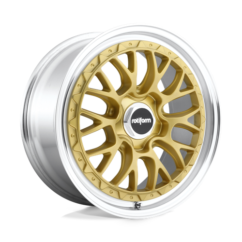 Rotiform 1PC R156 LSR 5X112 19X8.5 +45 MATTE GOLD MACHINED