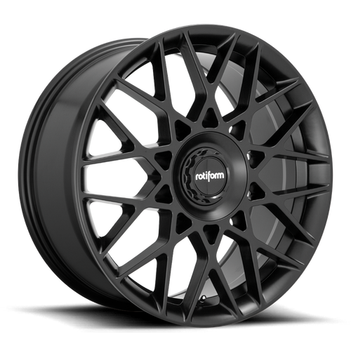Rotiform 1PC R165 BLQ-C BLANK 19X8.5 +35 MATTE BLACK