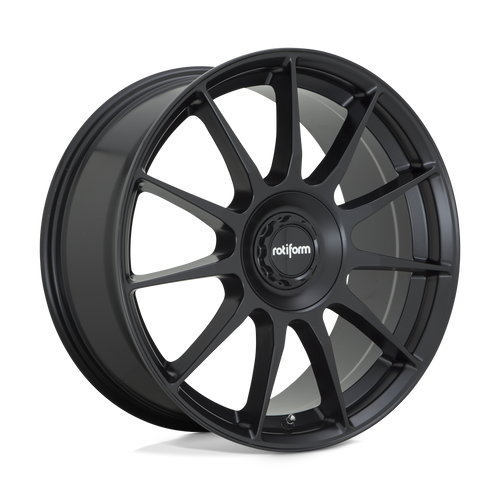 Rotiform 1PC R168 DTM 5X112/5X120 17X8 +40 SATIN BLACK wheel for 1990 Audi 200