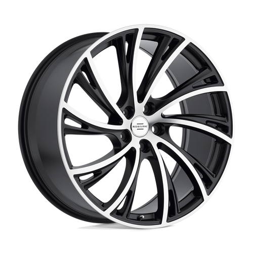 RedBourne NOBLE 5X120 20X9.5 +32 MATTE BLACK W/ MATTE MACHINED FACE