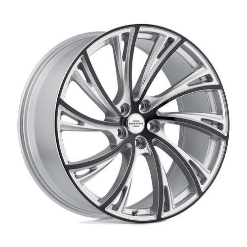 RedBourne NOBLE 5X120 20X9.5 +32 GLOSS TITANIUM W/ GLOSS BLACK FACE