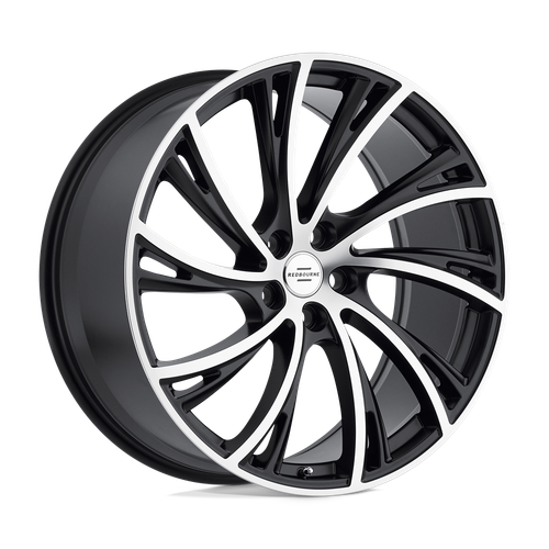 RedBourne NOBLE 5X120 22X10 +37 MATTE BLACK W/ MATTE MACHINED FACE