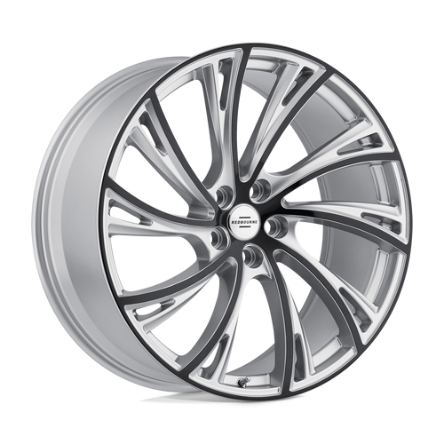 RedBourne NOBLE 5X120 22X10 +37 GLOSS TITANIUM W/ GLOSS BLACK FACE