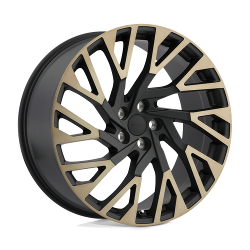 RedBourne WESTMINSTER 5X120 22X10 +37 MATTE BLACK W /MACHINED FACE & DARK MATTE TINT