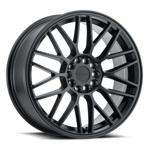 Ruff OVERDRIVE 5X108/5X114.3 17X7.5 +38 MATTE BLACK