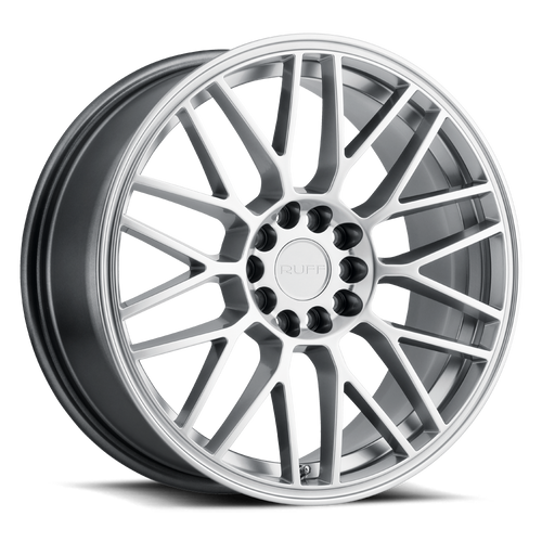 Ruff OVERDRIVE 5X108/5X114.3 17X7.5 +38 HYPER SILVER