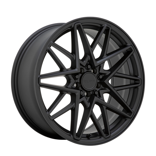 Ruff CLUTCH 5X112/5X120 18X8 +38 MATTE BLACK
