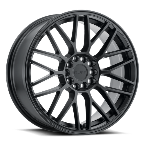 Ruff OVERDRIVE 5X112/5X120 18X8 +38 MATTE BLACK