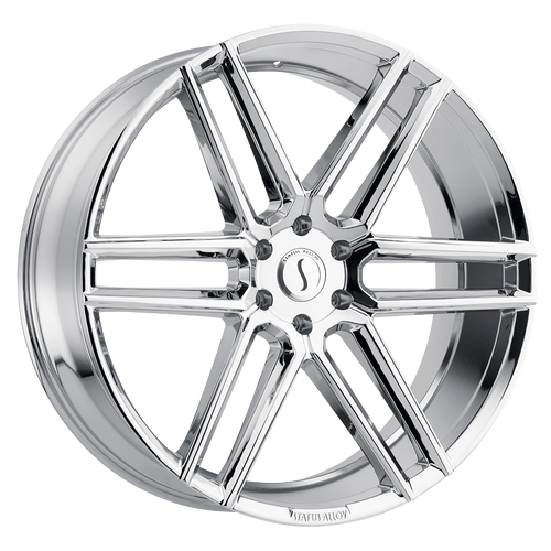 Status TITAN 5X115 22X9.5 +15 CHROME
