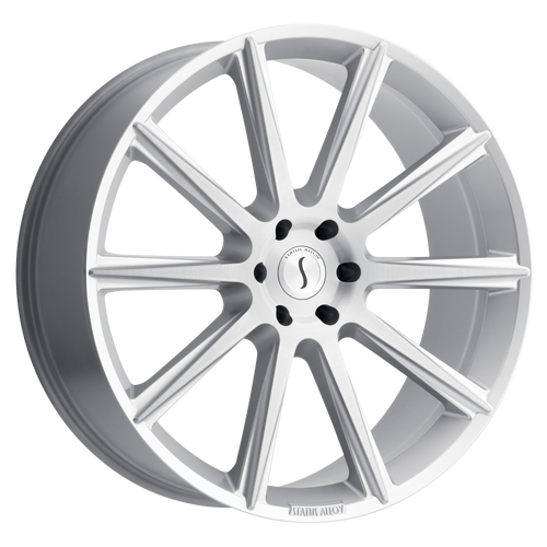 Status ZEUS 6X135 22X9.5 +30 SILVER W/ BRUSHED FACE
