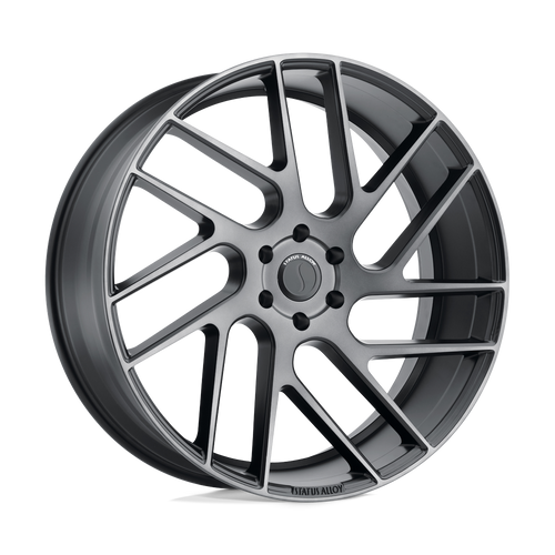 Status JUGGERNAUT 5X114.3 24X9.5 +30 CARBON GRAPHITE