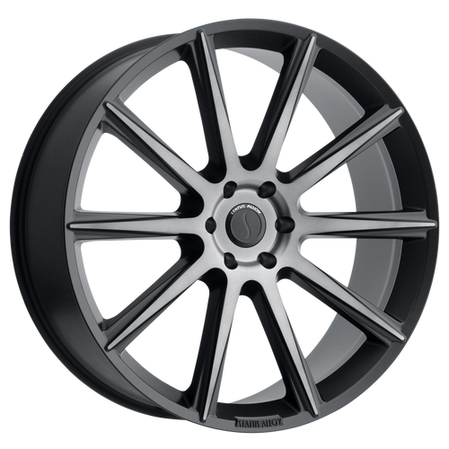 Status ZEUS 5X115 24X9.5 +15 CARBON GRAPHITE