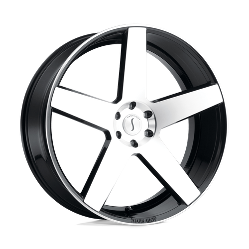 Status EMPIRE 6X135 26X10 +30 GLOSS BLACK W/ MACHINED FACE
