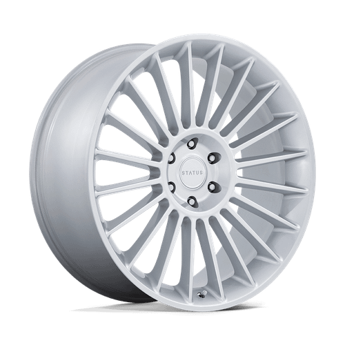 Status VENTI 5X120 24X10 +35 GLOSS SILVER wheel for 2011 Rolls Royce Phantom