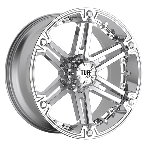 Tuff T01 5X114.3/5X127 17X8 +10 CHROME