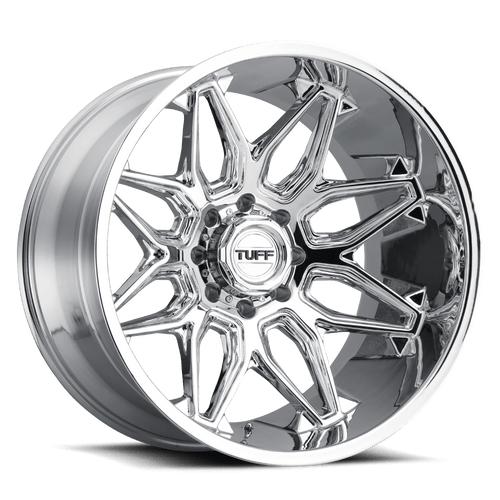 Tuff T3B 8X170 22X12 -45 CHROME