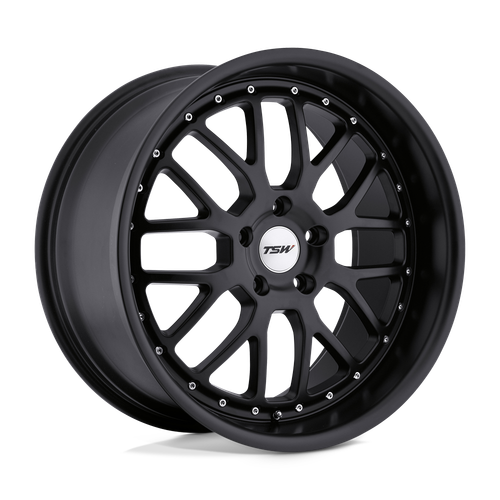 TSW VALENCIA 5X114.3 17X8 +40 MATTE BLACK
