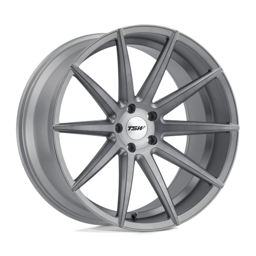 TSW CLYPSE 5X114.3 20X10 +40 TITANIUM W/ MATTE BRUSHED FACE