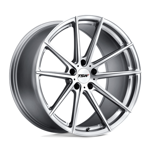 TSW BATHURST 5X108 20X8.5 +40 SILVER W/ MIRROR CUT FACE