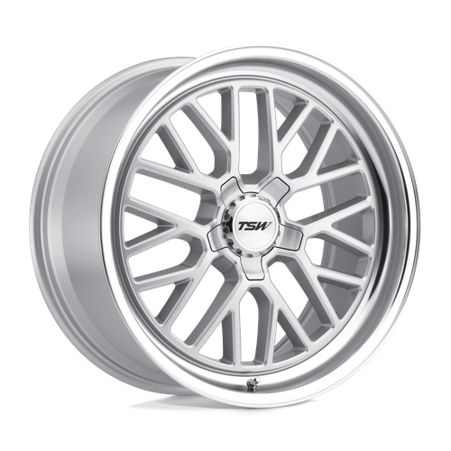 TSW HOCKENHEIM S 5X108 20X8.5 +40 SILVER W/ MIRROR CUT LIP