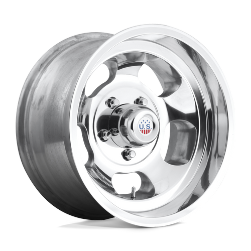 US Mag 1PC U101 INDY 5X120.65 15X10 -50 HIGH LUSTER POLISHED