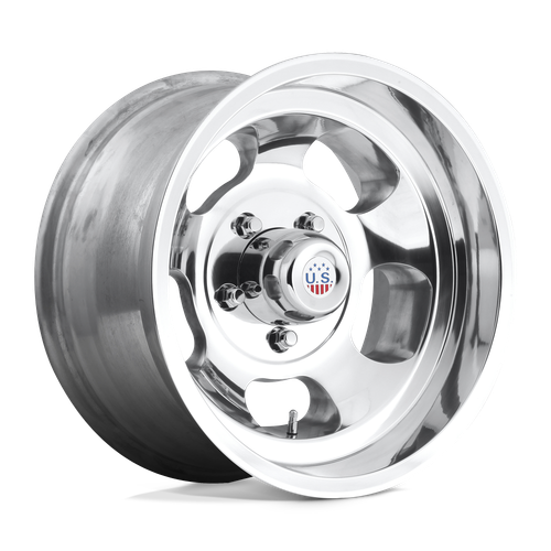 US Mag 1PC U101 INDY 5X114.3 15X10 -50 HIGH LUSTER POLISHED