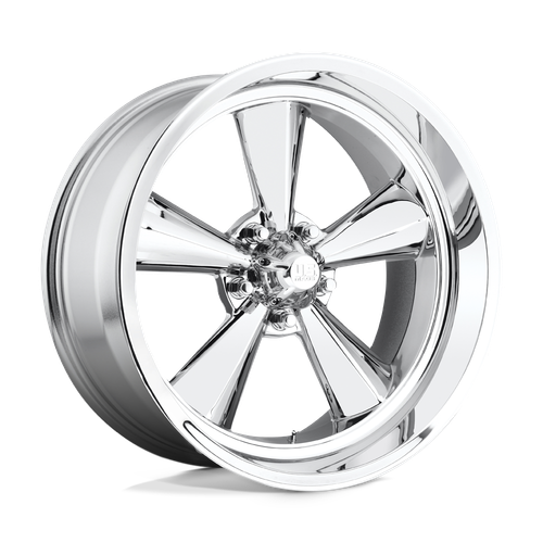 US Mag 1PC U104 STANDARD 5X120.65 15X8 +0 CHROME PLATED