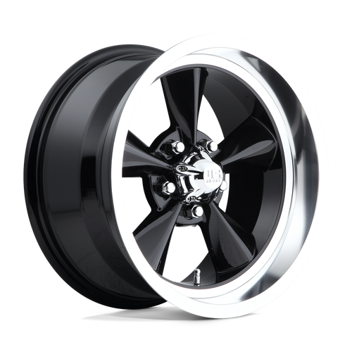US Mag 1PC U107 STANDARD 5X120.65 18X9 +7 GLOSS BLACK