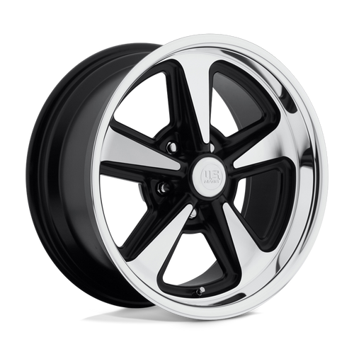 US Mag 1PC U109 BANDIT 5X120.65 18X8 +1 MATTE BLACK MACHINED