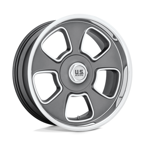 US Mag 1PC U125 BOULEVARD 6X139.7 20X9.5 +1 MATTE GUN METAL