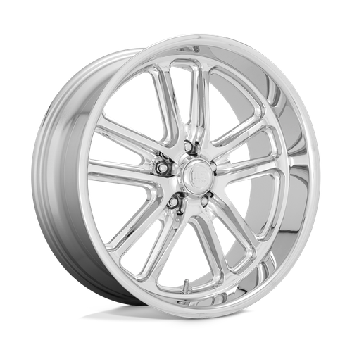 US Mag 1PC U131 BULLET 5X120.65 24X10 +5 CHROME